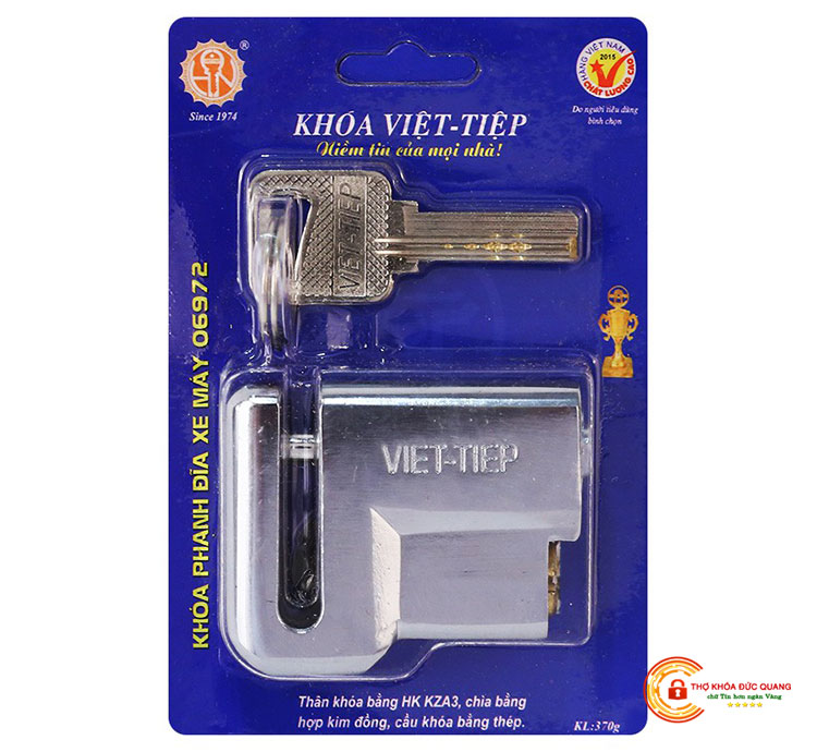 Khóa càng xe máy Việt Tiệp