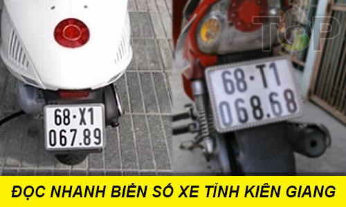Biển số xe 68 ở đâu